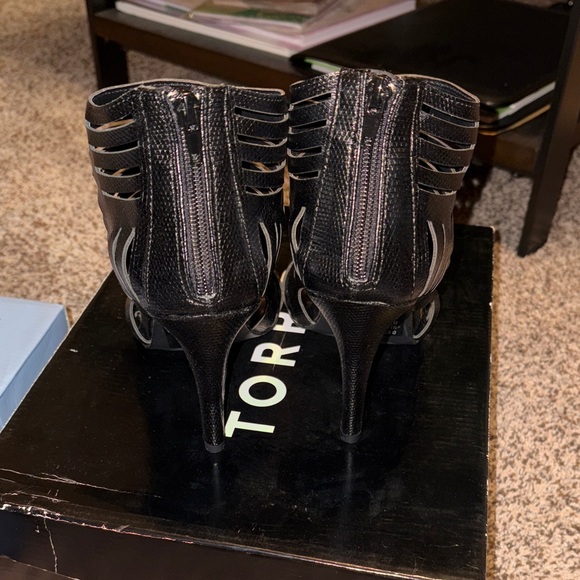 Torrid Black Gladiator Heels - Picture 3 of 4